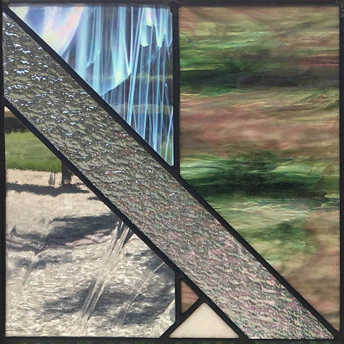 Stained Glass Window Top Left